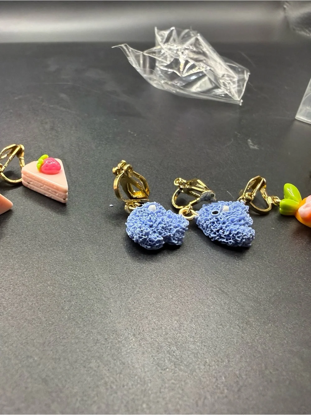 Kids 30 pack of charm clip on earrings- Multicolor